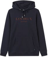 Amalfi Hoodie - Dark Navy/Bombay Brown